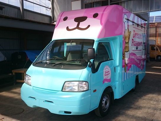 ベビーカステラ・大判焼き 移動販売車