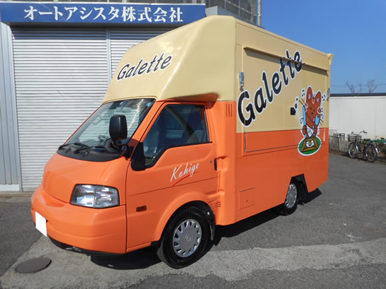 ガレット移動販売車