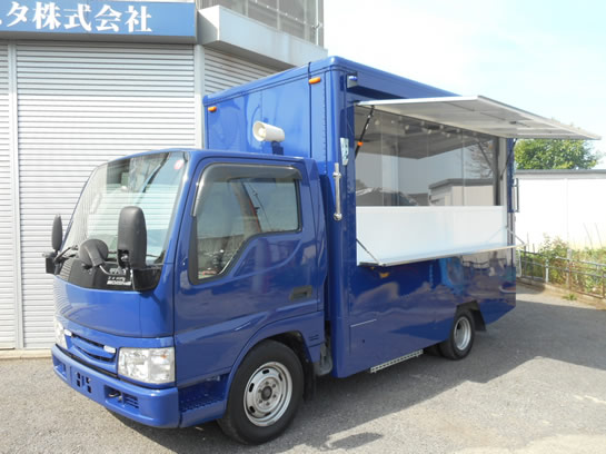 キッチンカー　移動販売車　エアコン付き